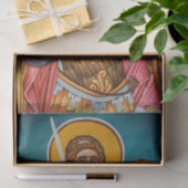 Papier Mousseline Icône chrétienne orthodoxe St. Michael Archangel (Cadeau)