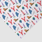 Papier Mousseline Icônes du Maine (Détail)