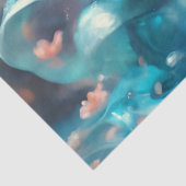 Papier Mousseline Icy Blue Elegant Mermaid Decoupage Paper (Détail)