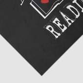 Papier Mousseline I'd rather be reading (Détail)