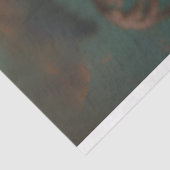 Papier Mousseline Iguana Meubles Turquoises rose (Détail)