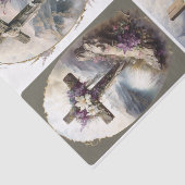 Papier Mousseline Il a ressuscité les croix de Pâques (Détail)