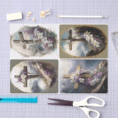 Papier Mousseline Il a ressuscité les croix de Pâques (Artisanat)