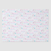 Papier Mousseline Il Elle Nouveau Bébé (Recto)