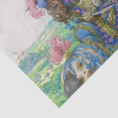 Papier Mousseline "Il vient un Gentleman" par Heinrich Lefler (Détail)