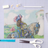 Papier Mousseline "Il vient un Gentleman" par Heinrich Lefler (Artisanat)