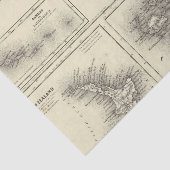 Papier Mousseline Îles hawaïennes de groupe ou de sandwich (Détail)