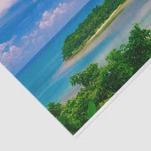 Papier Mousseline Îles tropicales de Thaïlande (Détail)