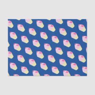 Papier Mousseline illusima Bleu foncé