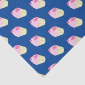 Papier Mousseline illusima Bleu foncé (Détail)