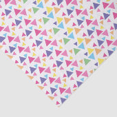 Papier Mousseline illusima Fête Triangles Arc-en-ciel (Détail)