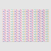 Papier Mousseline illusima Fête Triangles Arc-en-ciel (Recto)