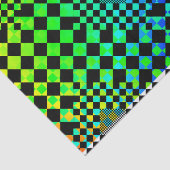 Papier Mousseline Illusion À damiers par Kenneth Yoncich (Détail)