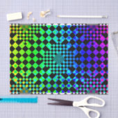 Papier Mousseline Illusion À damiers par Kenneth Yoncich (Artisanat)