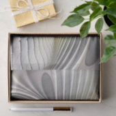 Papier Mousseline Illusion d'optique abstrait 3D fractal avec profon (Cadeau)