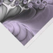 Papier Mousseline Illusion Lilac Abstrait Floral Fractal Art Imagina (Détail)