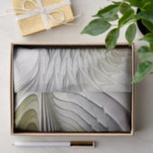 Papier Mousseline Illusion Optique Abstrait 3D Fractal Avec Profonde (Cadeau)