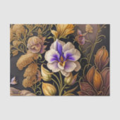 Papier Mousseline Illustration Art Déco Plutôt Violet (Recto)