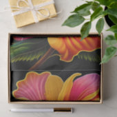 Papier Mousseline Illustration botanique rose floral (Cadeau)