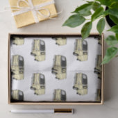 Papier Mousseline Illustration classique de van (Cadeau)