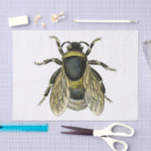 Papier Mousseline Illustration d'abeilles (Artisanat)