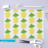 Papier Mousseline Illustration d'ananas mignon (Artisanat)