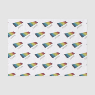 Papier Mousseline Illustration de bande dessinée en Xylophone