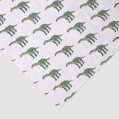 Papier Mousseline Illustration de Barapasaurus (Détail)