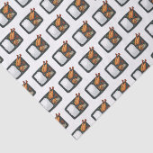 Papier Mousseline Illustration de Bento (Détail)