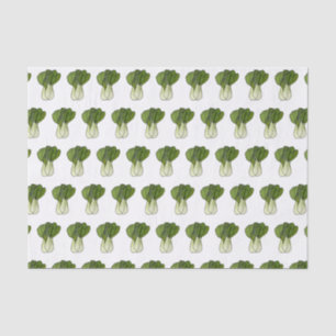 Papier Mousseline Illustration de Bok choy