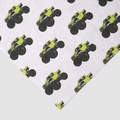 Papier Mousseline Illustration de camion monstre (Détail)