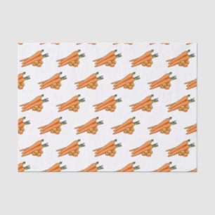 Papier Mousseline Illustration de carotte
