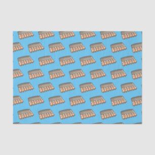 Papier Mousseline Illustration de carton d'oeufs