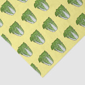 Papier Mousseline Illustration de chou chinois (Détail)