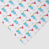 Papier Mousseline Illustration de cocktail (Détail)