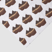 Papier Mousseline Illustration de Cupcake (Détail)