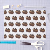 Papier Mousseline Illustration de Cupcake (Artisanat)