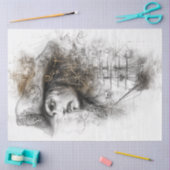 Papier Mousseline Illustration de découpage Art pirate (Artisanat)