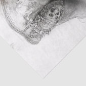 Papier Mousseline Illustration de découpage Art pirate (Détail)