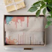 Papier Mousseline Illustration de Decoupage Desert Cactus (Cadeau)