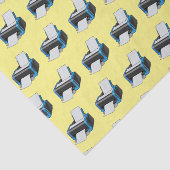 Papier Mousseline Illustration de dessin d'imprimante (Détail)