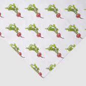 Papier Mousseline Illustration de dessin Radish (Détail)