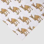 Papier Mousseline Illustration de dromadaire (Détail)