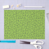 Papier Mousseline Illustration de feuille de trèfle (Artisanat)