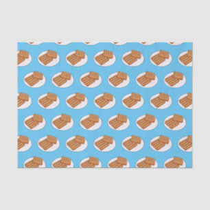Papier Mousseline Illustration de gaufre