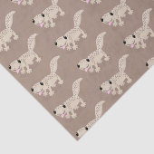 Papier Mousseline Illustration de gecko tan tan mignon (Détail)