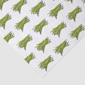 Papier Mousseline Illustration de haricots verts (Détail)