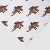 Papier Mousseline Illustration de Kentrosaurus (Détail)
