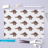 Papier Mousseline Illustration de Kentrosaurus (Artisanat)