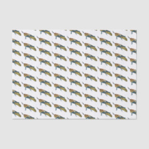 Papier Mousseline Illustration de la caricature de la sauterelle en
